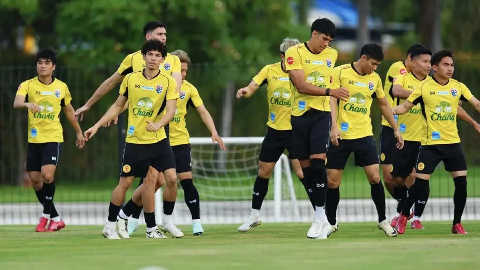 ทีมชาติไทยซ้อมเข้ม 8 วันเต็มก่